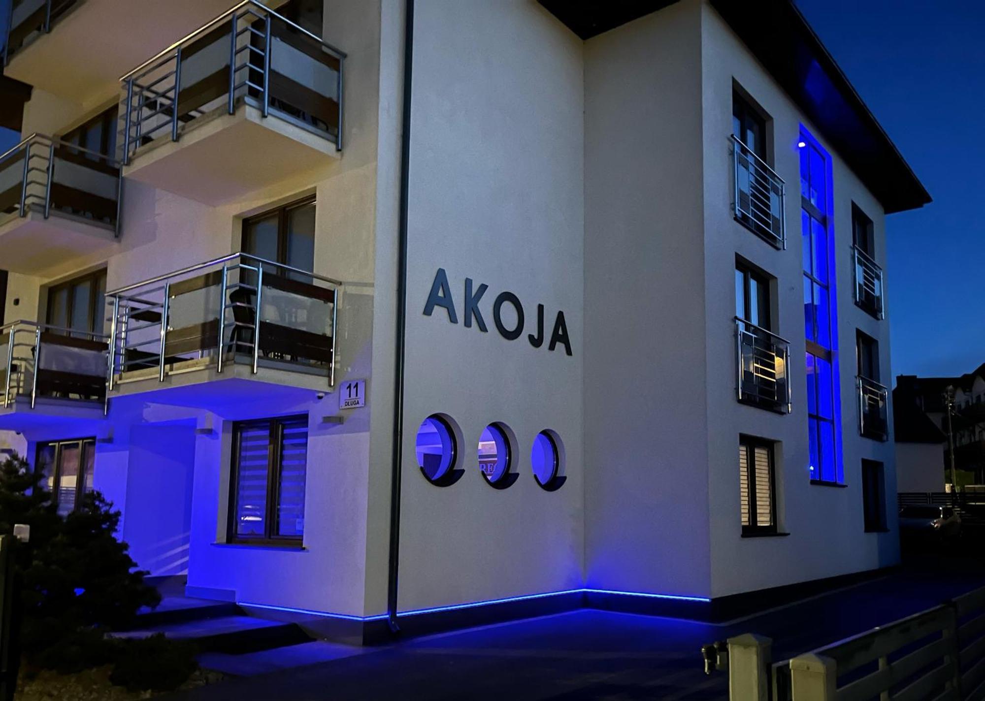Akoja Bed & Breakfast Władysławowo Eksteriør bilde